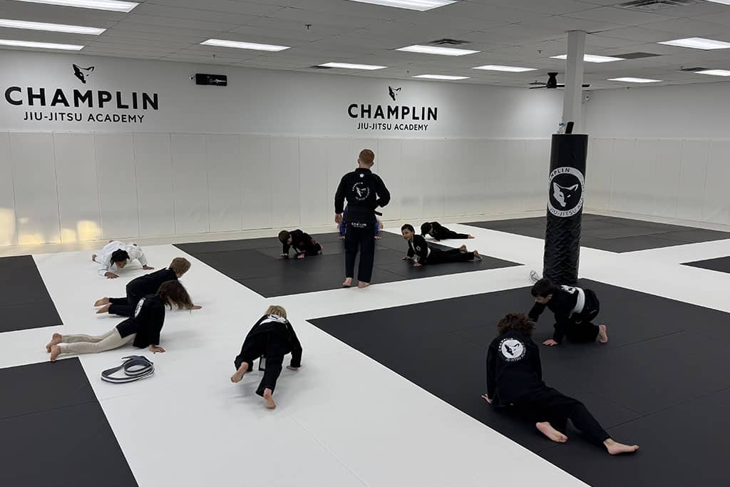 Champlin Jiu-Jitsu Academy Kids Class Warm Ups