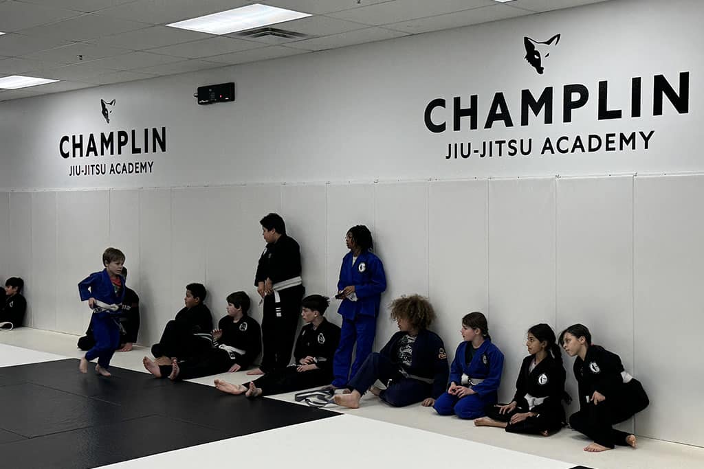 Children Learning at Champlin Jiu-Jitsu Academy