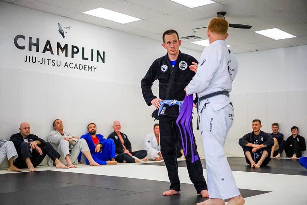 Drew Champlin Promoting Student