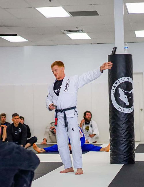 Drew Champlin Leading Class